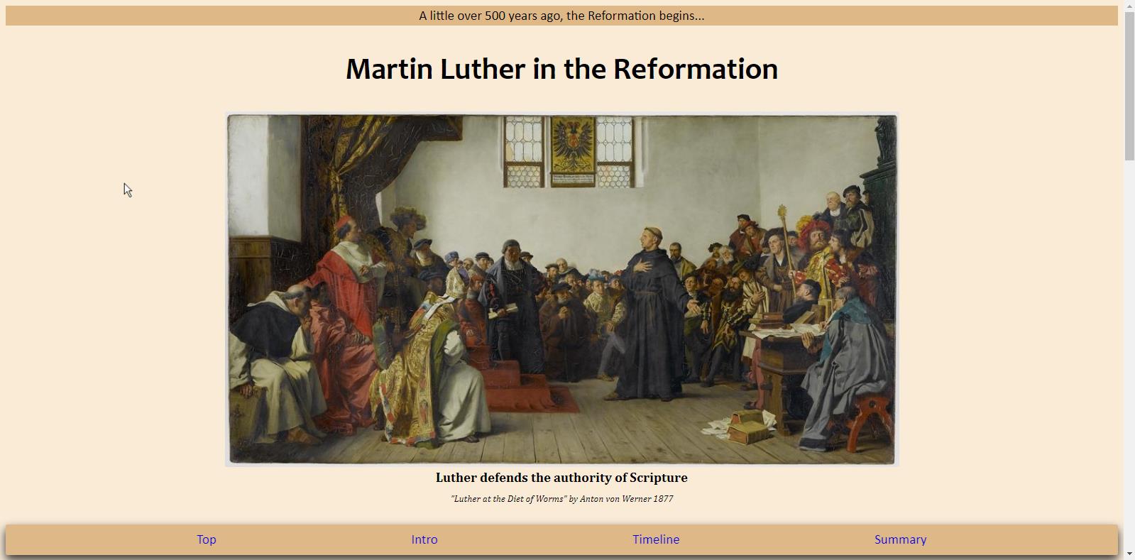 Martin Luther tribute